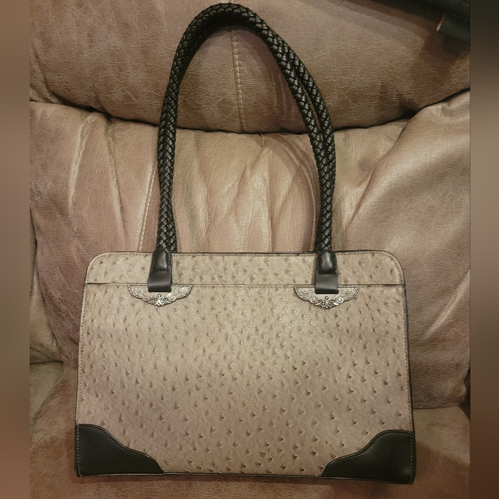 Bueno Ostrich bag